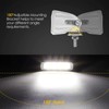 Partsam Waterproof Led Boat Lights White Beam 6.3 inch 36W