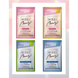 Kao Babu MIRAI Beauty Trial Assortment of 4 Fragrances (1 Pack x 4 Types)