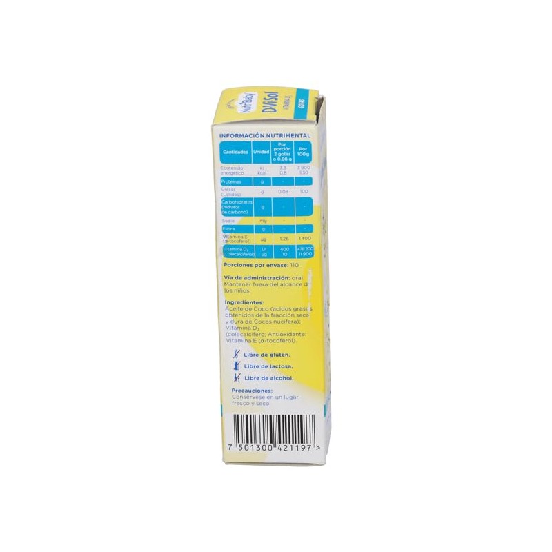 D-Vi-Sol Suplemento Alimenticio Vitamina D2 Gotas - ' ' -
