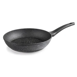 LACOR - 26818 - Java Pan Forged Aluminium, 100% PFOA-Free, Non-Stick Stone Particles, Base Full Induction, Diameter 18 x 4 cm, Black