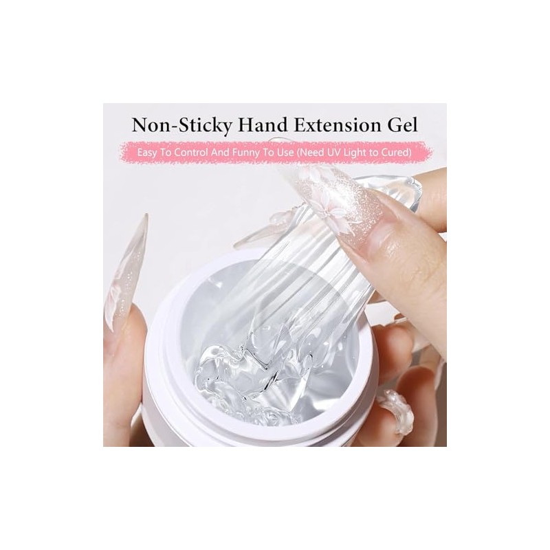 Solid Gel Constructor de Extensiones de Uñas Gel Kit de