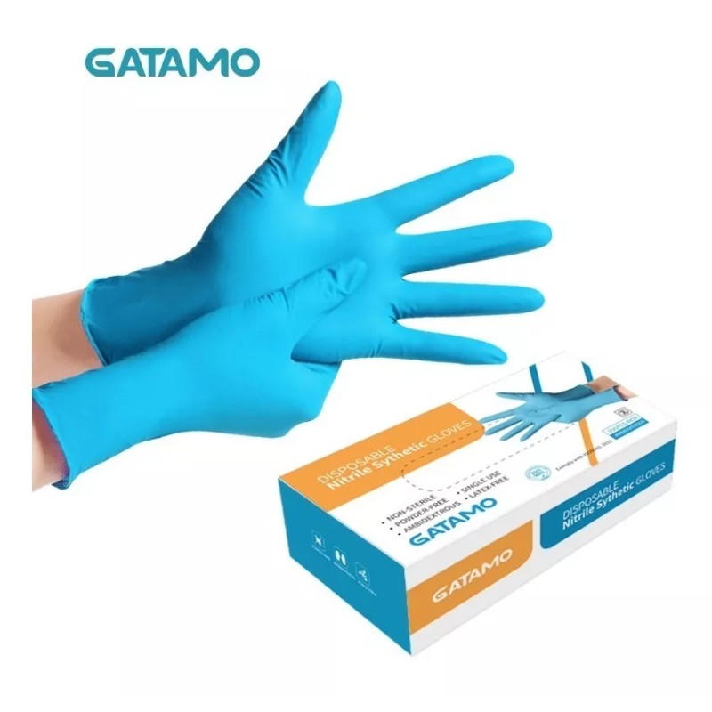 Gatamo Guantes De Nitrilo Xs Libre De Látex Para Todo