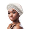 DRESHOW 1 Piece African Women's Turban Braid Headwear Headscarf Chemo