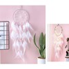 Dream Catcher Wall Hanging Feather Decoration, Hand Knitted, Dream Network,