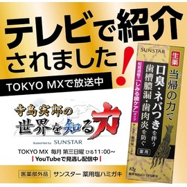[Bulk Purchase] Sunstar Power Sensitive Sensitive Teeth Care Type Medicated Salt Toothpaste 3.0 oz (85 g) x 3 Packs