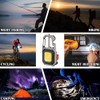 BY-J Cob Mini Flashlight Keychain Light, 500 Lumens Bright Rechargeable,