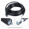 High Pressure Water Hose Rubber Flexible Explosion Proof Washer Pipe