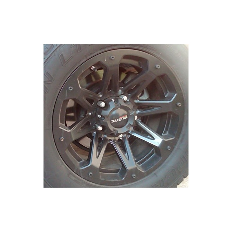 Ballistic Jester Silver Trim Bolt Short Kit for 1 Wheel