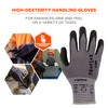 Ergodyne ProFlex 7000 Nitrile Coated Work Gloves, Foam Nitrile Palms