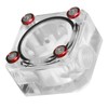 Water Flow Meter LeakingProof Transparent Acrylic Computer WaterCooled Rheometer