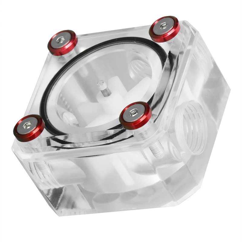 Water Flow Meter LeakingProof Transparent Acrylic Computer WaterCooled Rheometer