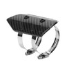 Dry Carbon Fiber Exhaust MidPipe Universal Heat Shield Kit Cover