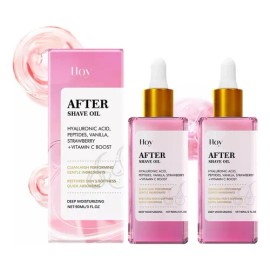 2xaceite Para Después Del Afeitado Con Vainilla Y Fresa Para