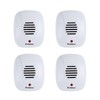 Brookstone Ultrasonic Pest Repeller - 4 Pack - Safe &