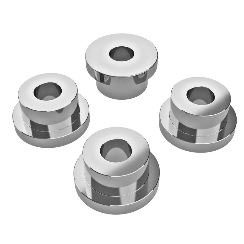AIRCMT CNC Solid Billet Handlebar Riser Bushings Compatible With Harley