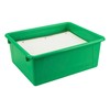 School Smart Sturdy Plastic Storage Tray, Multifunctional Design for Classroom,