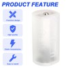 DKARDU 2 AA to D Battery Converter Case & AAA