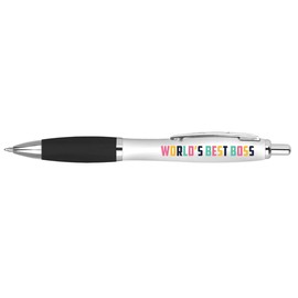1 x World's Best Boss Black Pen - Birthday Secret Santa Christmas #UV00027