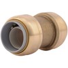 SharkBite 3/4 Inch Polybutylene Transition Coupling, Push to Connect Brass
