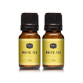 White Tea Fragrance Oil - Premium Grade Scented Oil - 10ml - 2-Pack