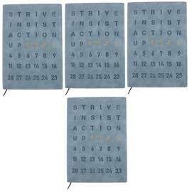 TEHAUX 4pcs Academic Teacher Planner Digital Monthly Planner Weekly Calendar to Do List