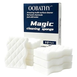Magic Eraser Sponge, Multi-Functional Sponge,Super Strong Cleaning Power,Chemical-Free,2.5 Times Stronger Cleaning Power,Melamine Material,Suitable for all Household Surfaces,Including Kitchens