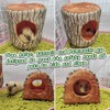 EAEDMY Guinea Pig Rat Ferret Tree Hole Bed and Hammock