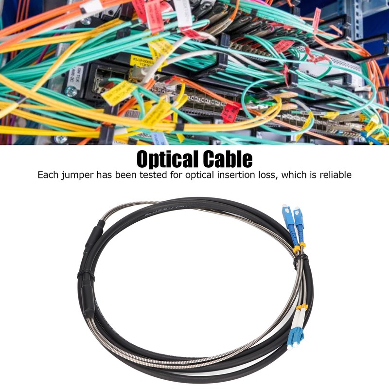 Fiber Optic Cable 3 Meters SC to LC Single Mode