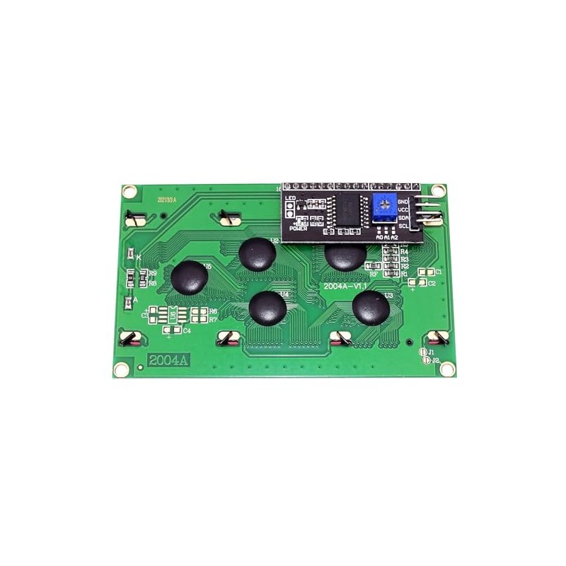 iSZ-HGZ LCD2004 Controller Display Soldered HD-44780 Blue I2C Interface Display