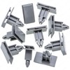 Rexka 10pcs Rocker Panel Moulding Retainer Clip for GM 10431761