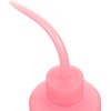 Botella Limpia para Injertar Pestañas 250ml Rosa Abs Resistente a