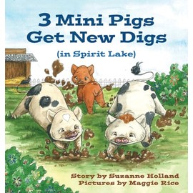3 Mini Pigs Get New Digs In Spirit Lake
