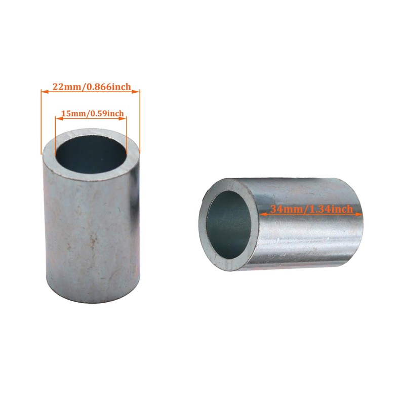 15mm PIT DIRT BIKE SDG & CLASSIC WHEEL AXLE SPACERS