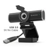Amcrest Cámara Web 1080P con Micrófono para Escritorio, Cámara Web