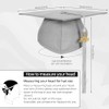 Erligo Unisex Matte Graduation Cap with Tassel Year Charm Graduation