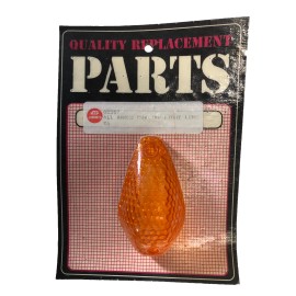 Hap Jones All Amber Cowling Light Lens Replacement Fairing Mounted Turn Signal 02357