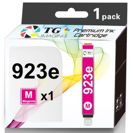 TG Imaging Compatible Ink Cartridge Replacement for 923e Magenta Ink Cartridge for Office Jet Pro 8130e 8135e 8138e 8139e 8120 8120e 8122e 8123 8130 Printers (1 Pack,1x Magenta)