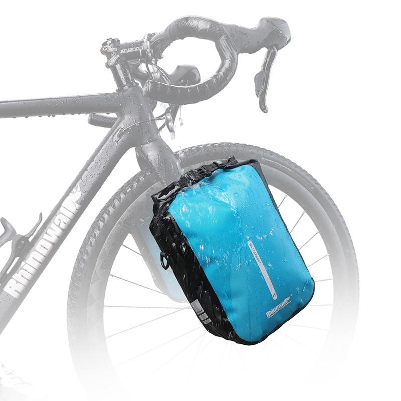6L Bike Quick Release Bike Front Fork Bag Waterproof Cycle