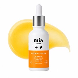 MIA Klinika Brightening Face Serum – Lightweight Daily Facial Serum with Vitamin C, Vitamin E & Green Tea – Hydrating Serum for Dull & Tired-Looking Skin 30ml