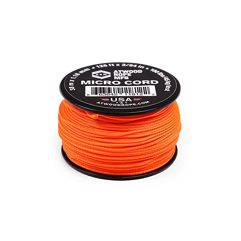 Atwood Rope MFG Micro Utility Cord 1.18mm X 125ft Reusable