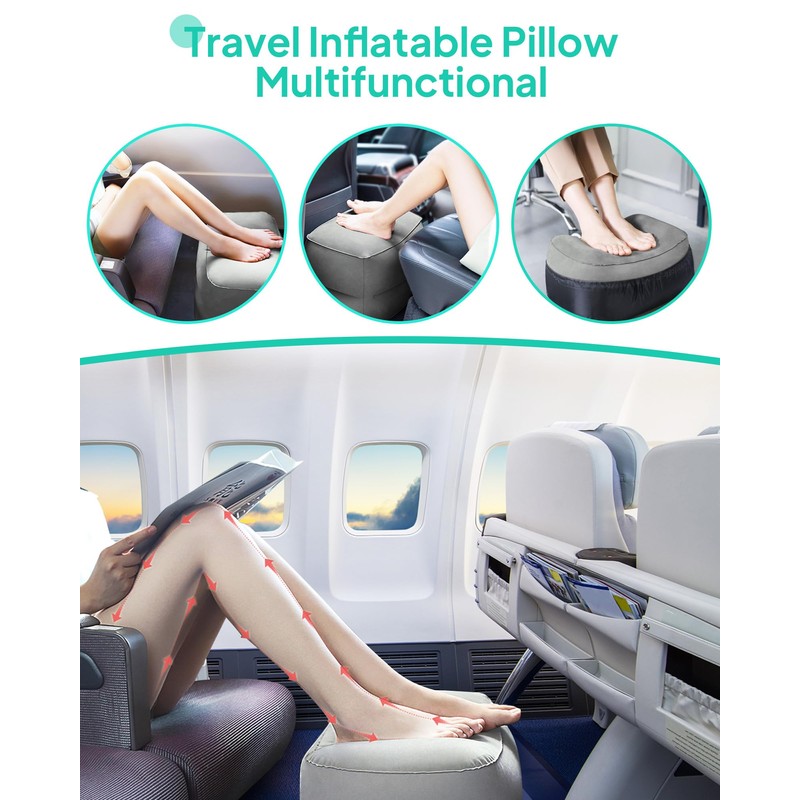 Sunany Relax and Stretch Out During Long Flights with This