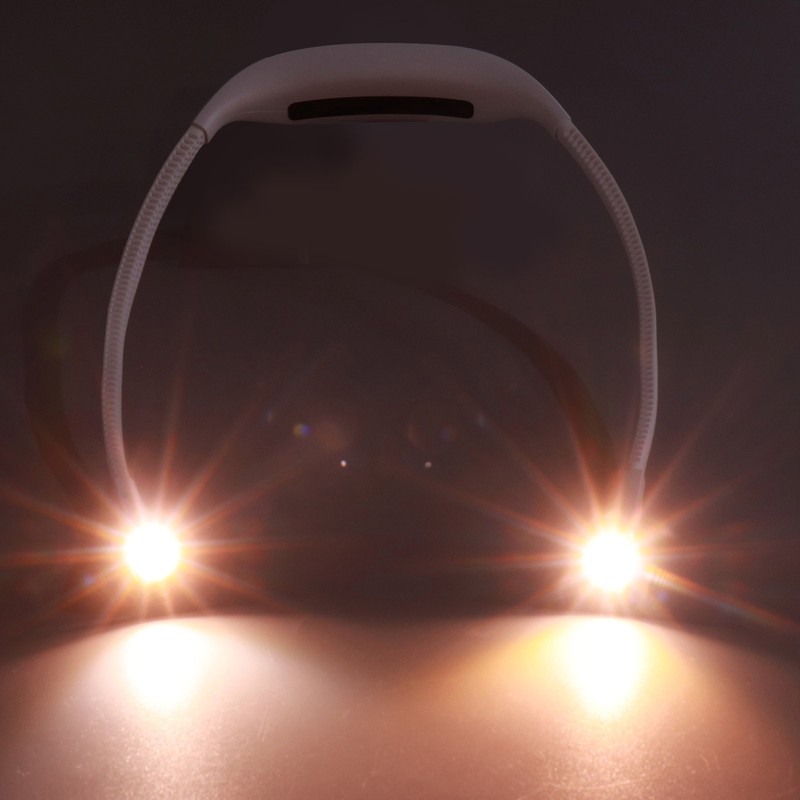 Neck Book Light USB Rechargeable Portable LED Neck Hanging Lamp