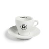 Rocket Espresso Flat White Cup, White - Set of 2