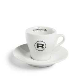 Rocket Espresso Flat White Cup, White - Set of 2