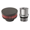 CFM Performance Baffled Billet Valve Cover Breather compatible with 2010-2013