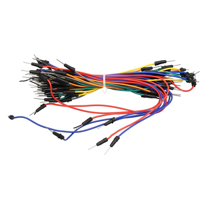 130 Pcs Solderless Flexible Breadboard Jumper Wires Compatible with Arduino,