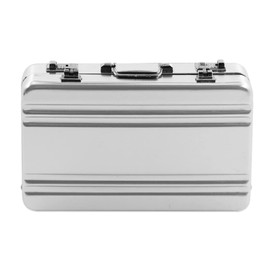 Hpbaggy Money Case as a Money Gift, Voucher Packaging, Mini Briefcase, Aluminium with Snap Closure, Creative Gifts Suitable for Children and Friends