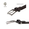 KIETH KE21456-39 Men's Business Belt, Brown, Genuine Leather, Made in