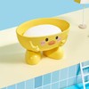 2pcs Shower Soap Holder ， Soap Yellow Duck Storage Box
