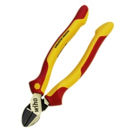 sopomarkt24 Wiha Industrial Electric Power Side Cutters, 160 mm, VDE Tested up to 1000 V AC, Dynamic Joint for Optimal Power Transmission, Ergonomic Handle, Precise Cutting, C70 Steel